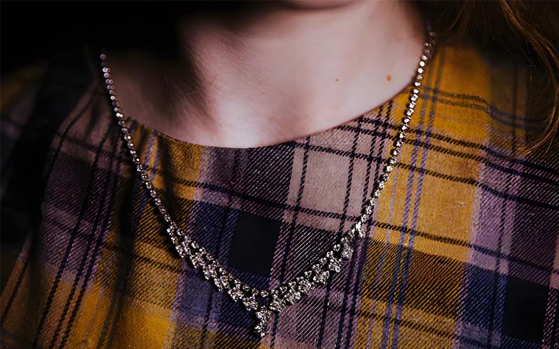 Collier de tennis en diamant1