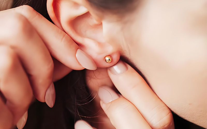 Piercing na orelha1