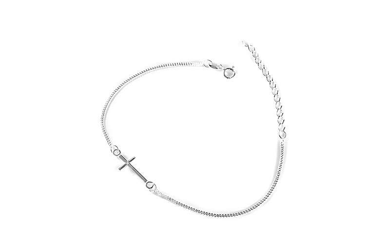Sideways Cross Necklace1