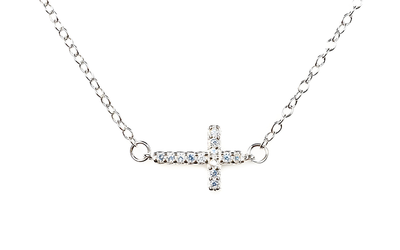 Sideways Cross Necklace3