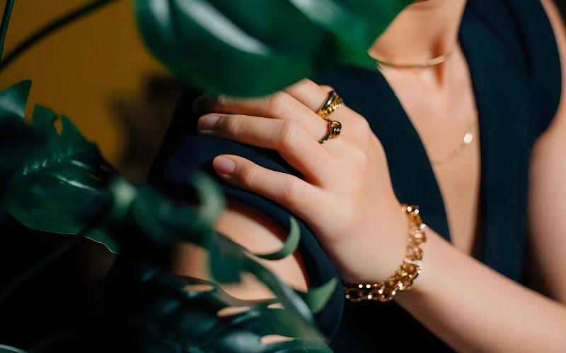 Jóias de moda em ouro 1