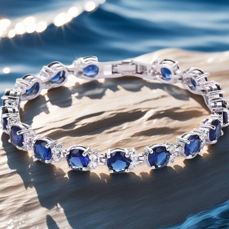 aquamarine bracelet