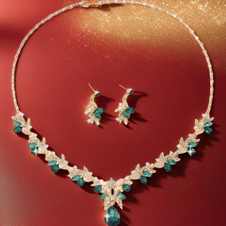 bridal necklace set