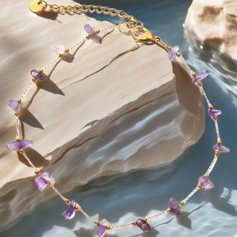 crystal anklet bracelet