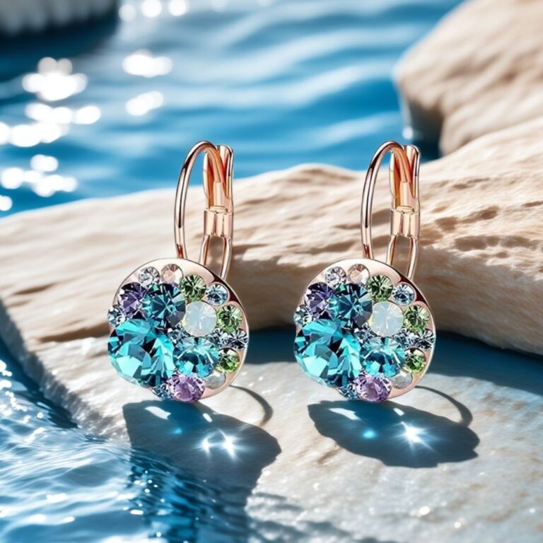 crystal earrings