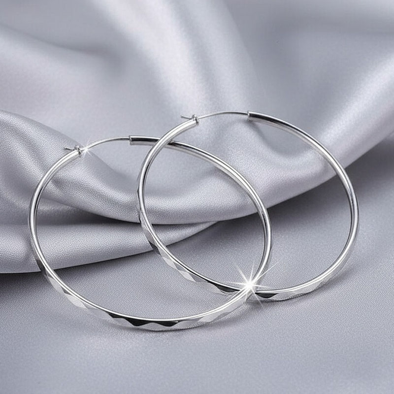 custom silver earrings