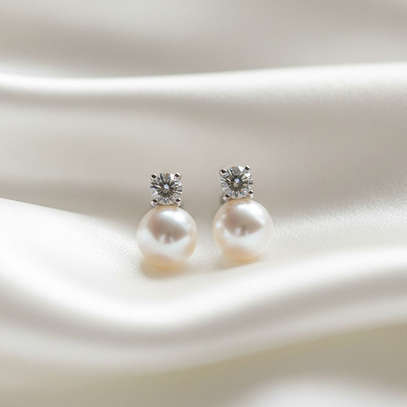 custom silver earrings