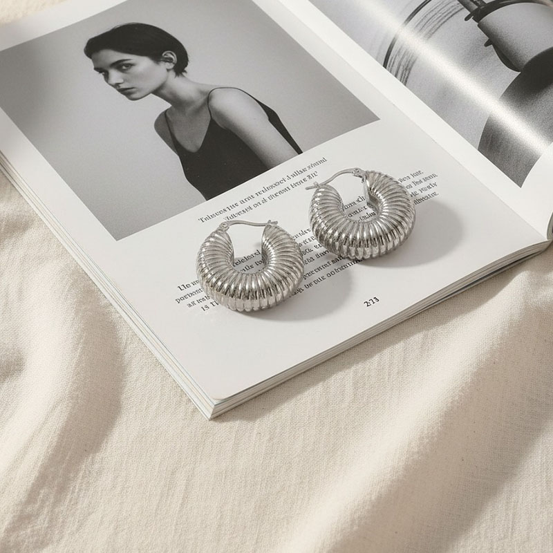 custom silver earrings