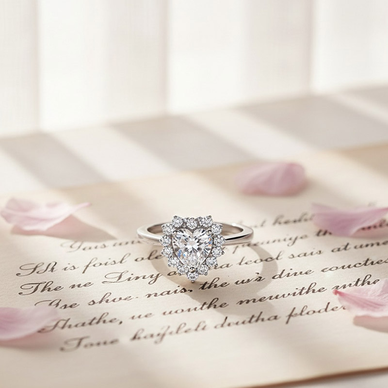 custom silver rings for girl