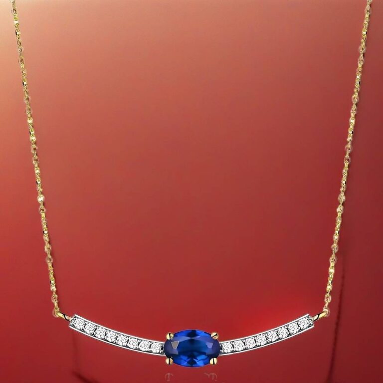 dainty gold necklace