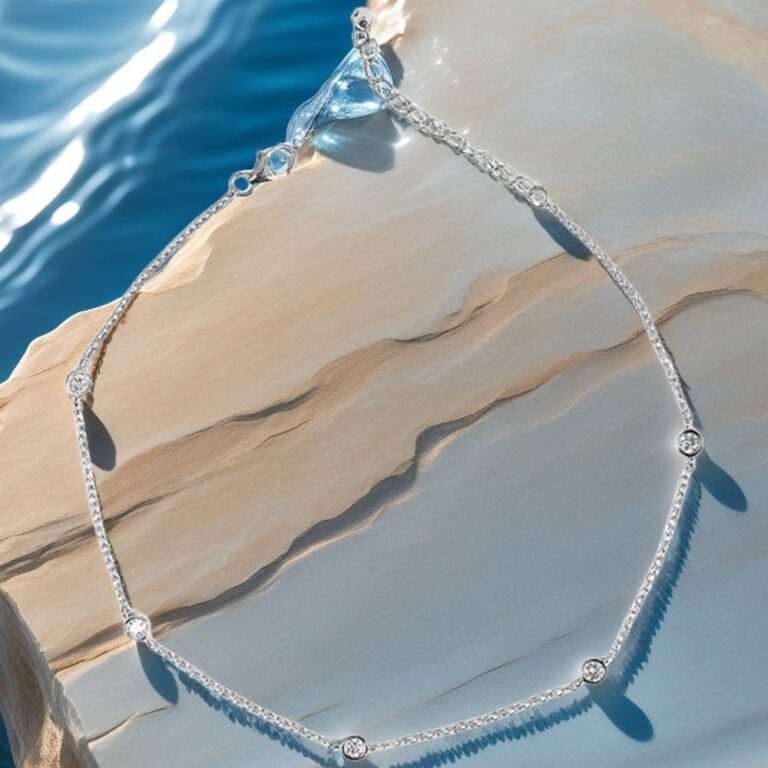 diamond ankle bracelet