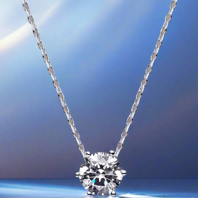 diamond choker necklace