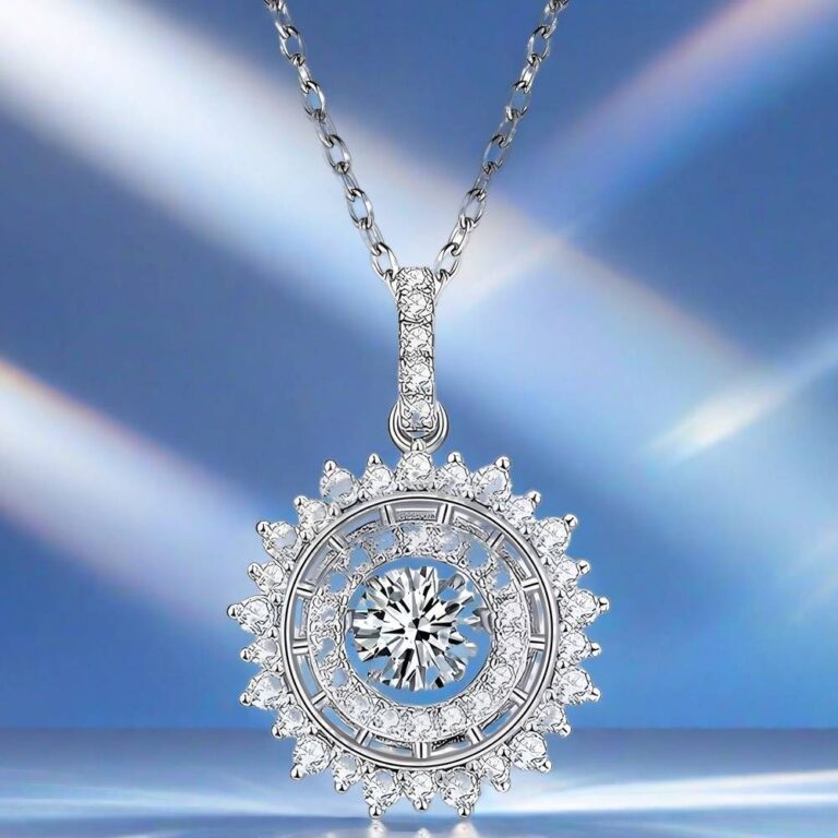 diamond solitaire necklace