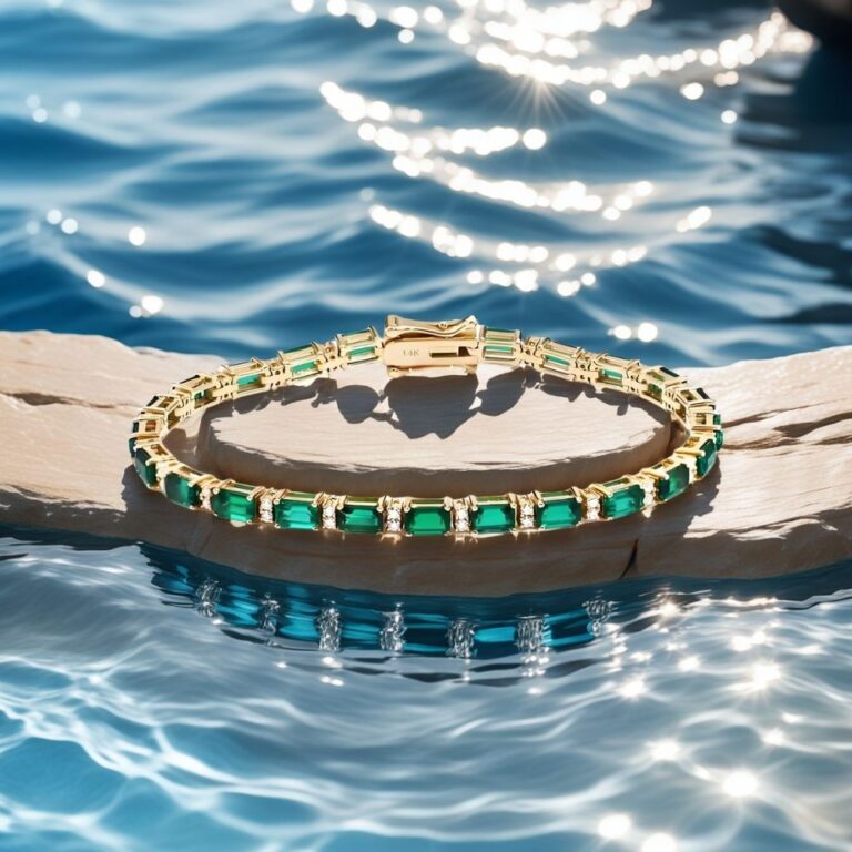 emerald bracelet