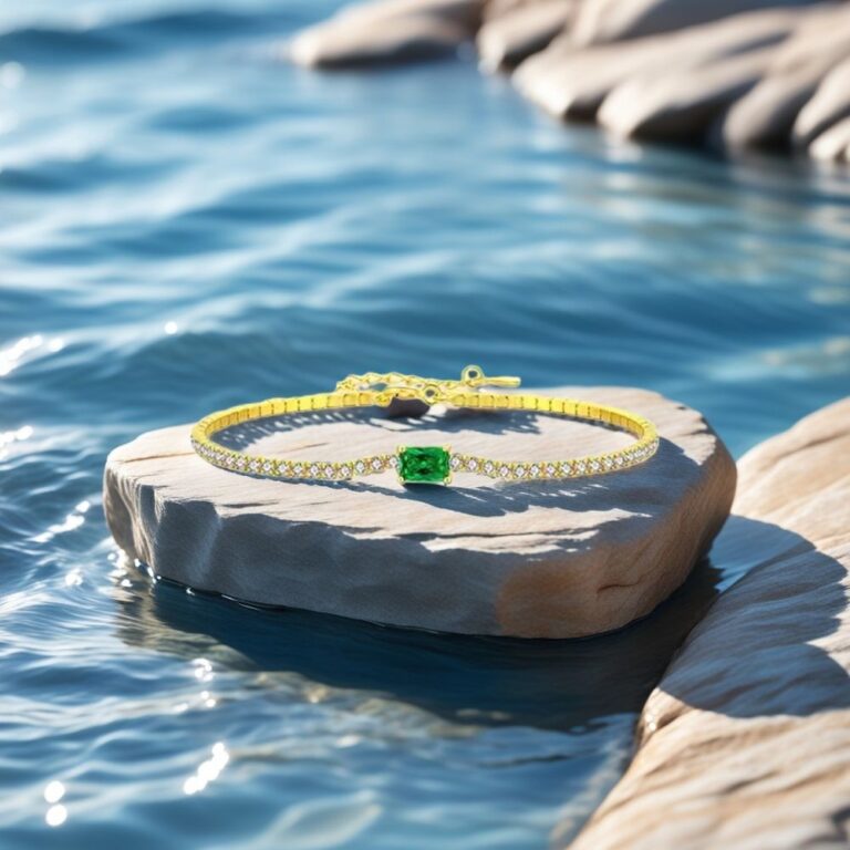 emerald bracelet
