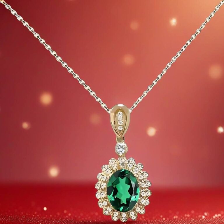 emerald necklace