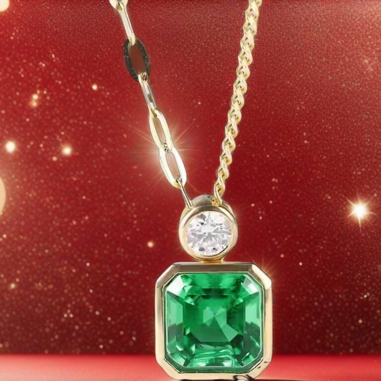 emerald necklace