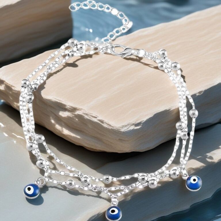 evil eye anklet