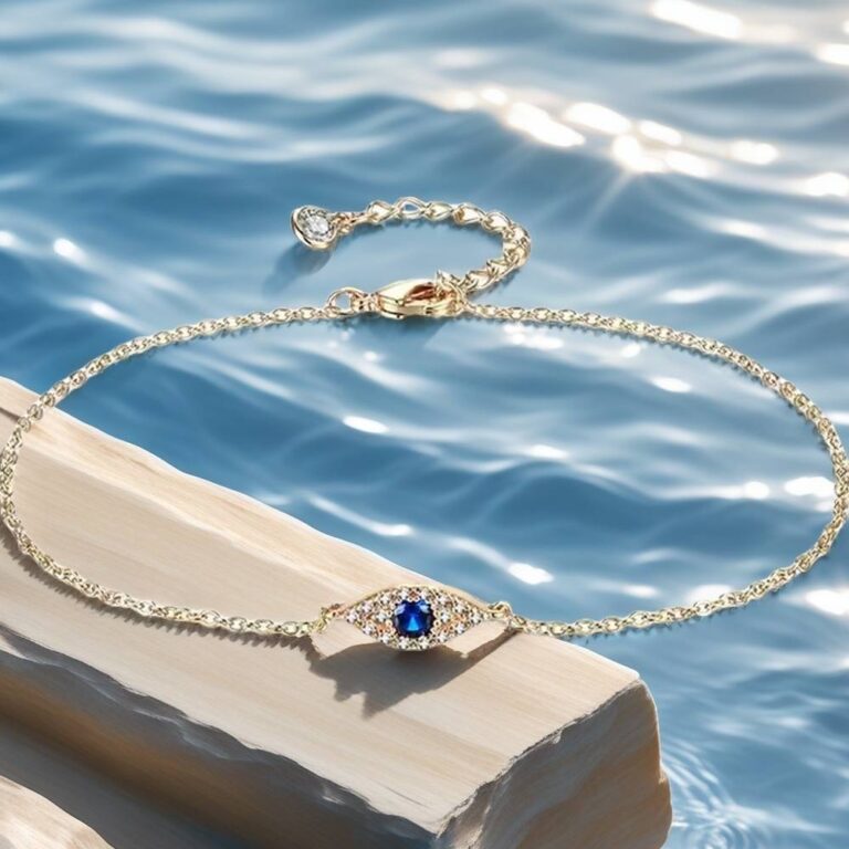 evil eye anklet
