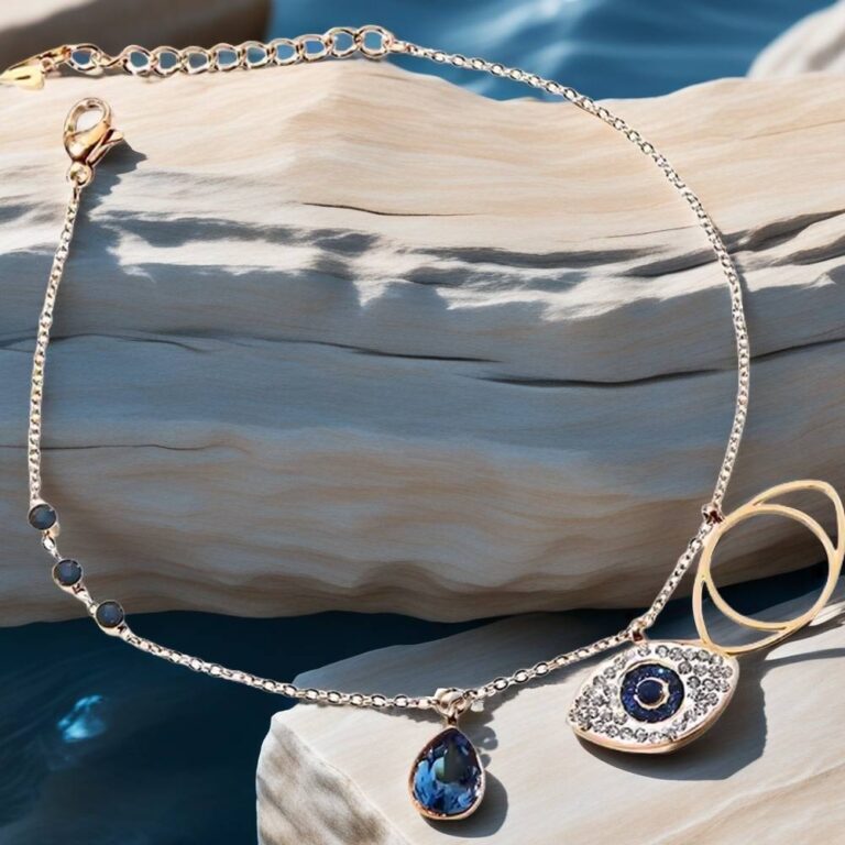 evil eye anklet