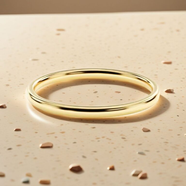 gold band ring