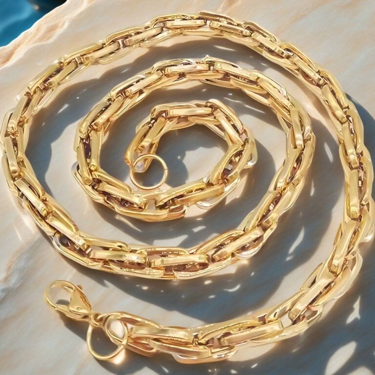 gold rope chains for men