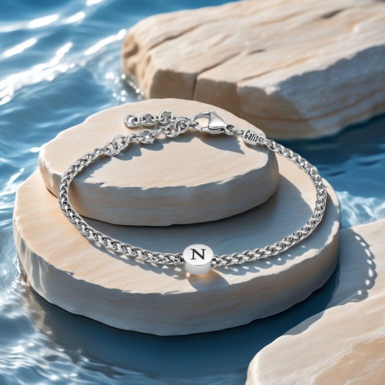 mens personalised bracelet