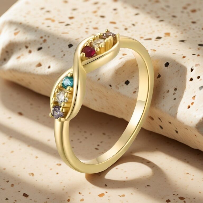 mothers ring 3 stones