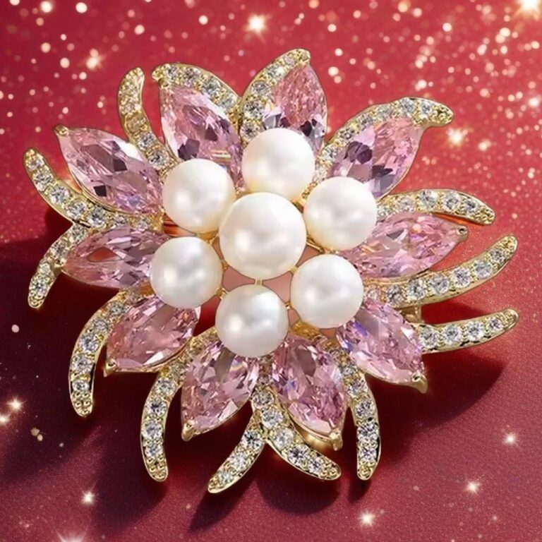 pearl brooch