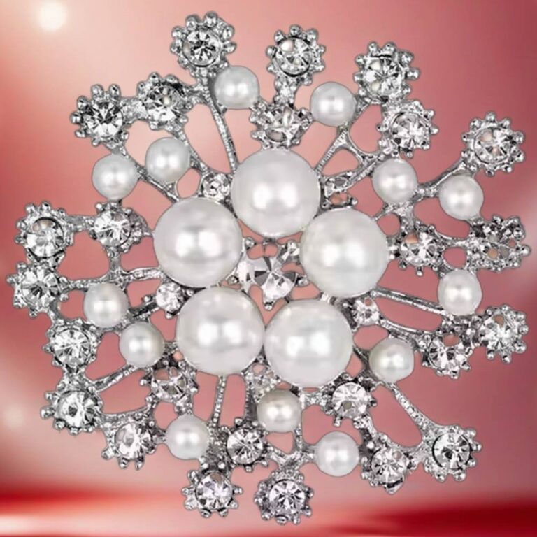 pearl brooch pin