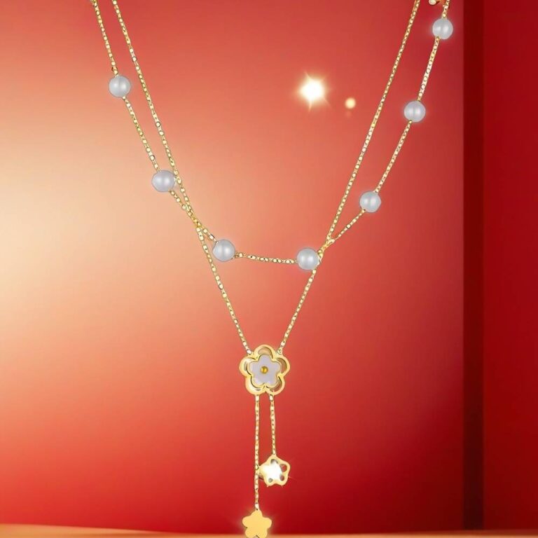 pearl choker necklace