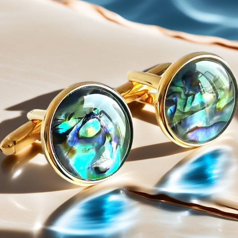 pearl cufflinks