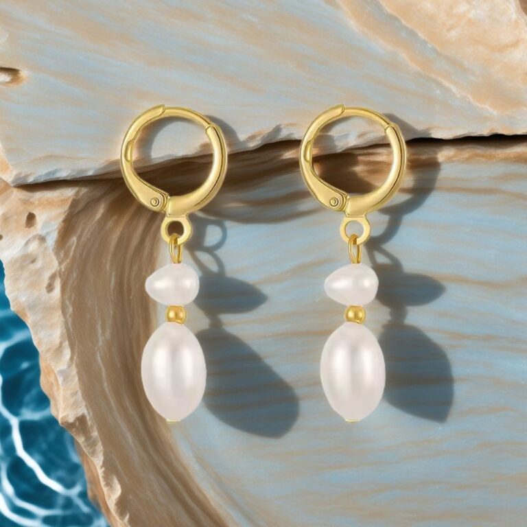 pearl earrings