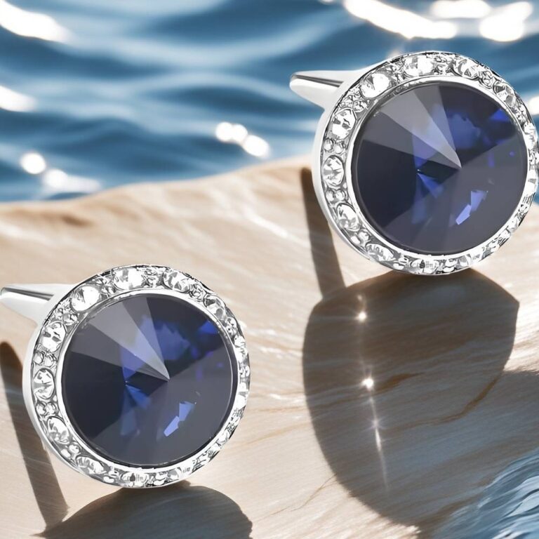 real diamond cufflinks