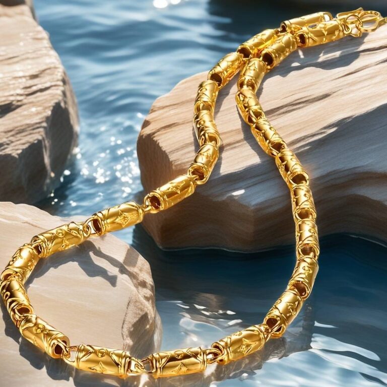 real gold chains for men