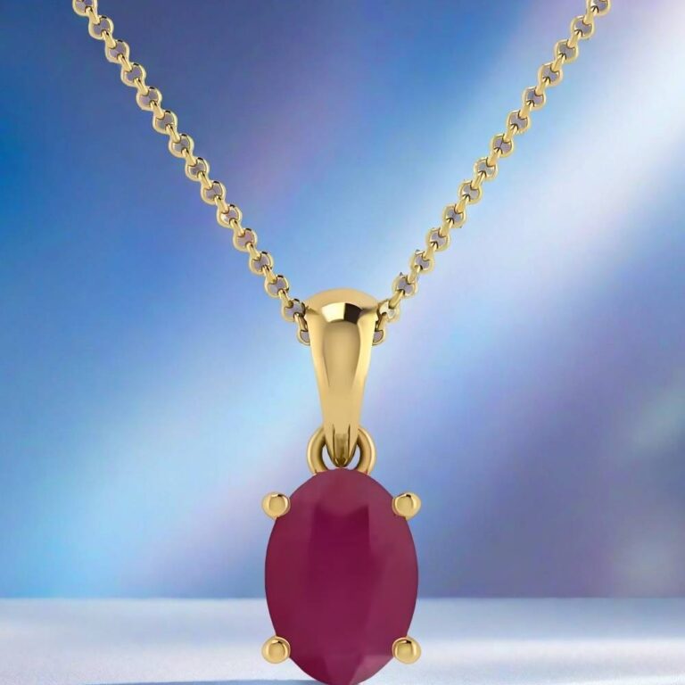 ruby necklace