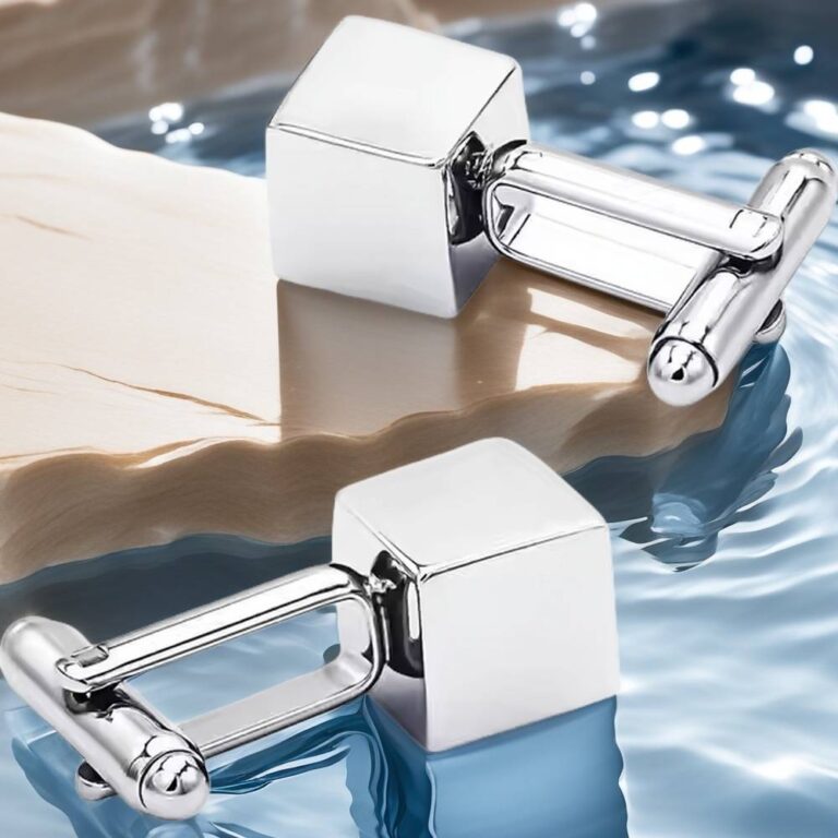 stainless steel cufflinks