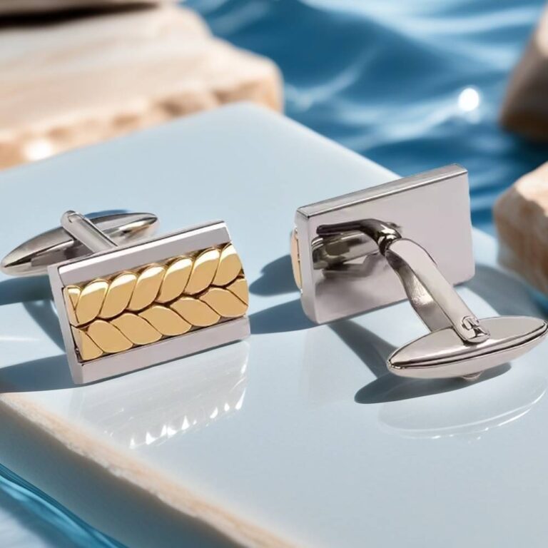 stainless steel cufflinks