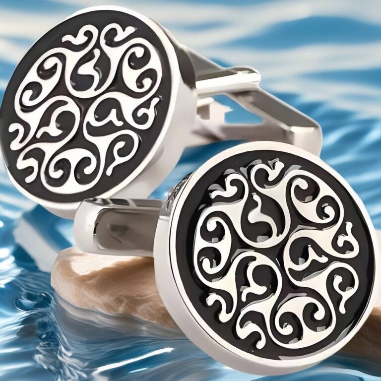 stainless steel cufflinks