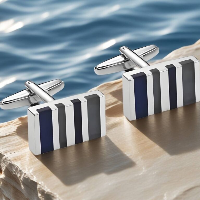 stainless steel cufflinks