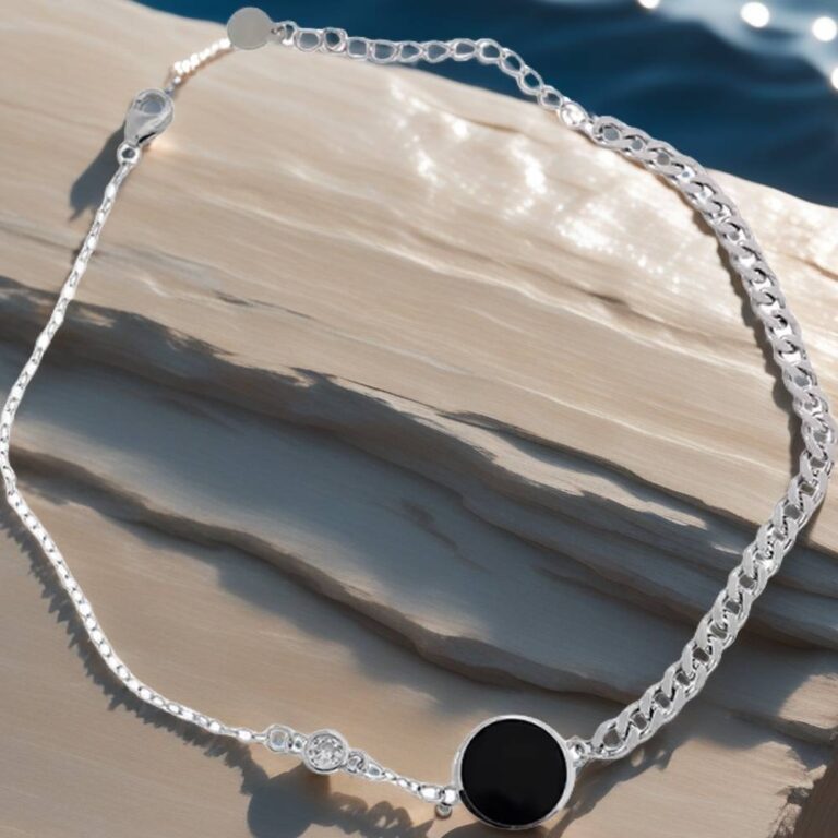 sterling silver ankle bracelets