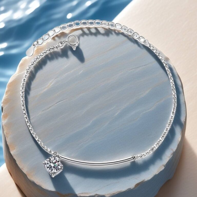 sterling silver anklet