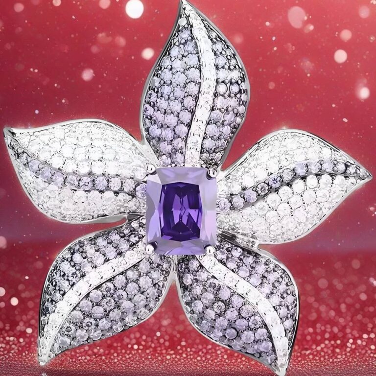 sterling silver brooch