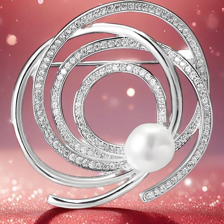 sterling silver brooch