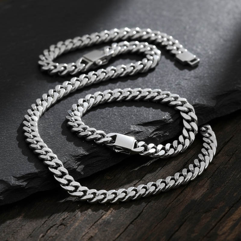 Custom sterling silver chain