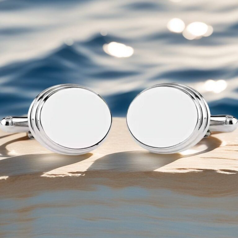 sterling silver cufflinks
