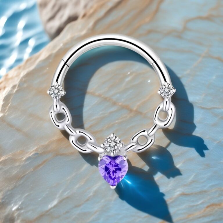 titanium hoop earrings